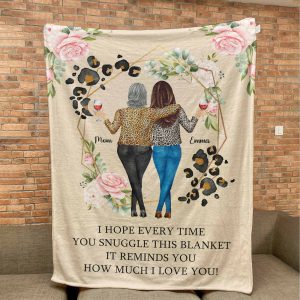 This Blanket Reminds You How Much I Love You - Personalized Blanket Big Size